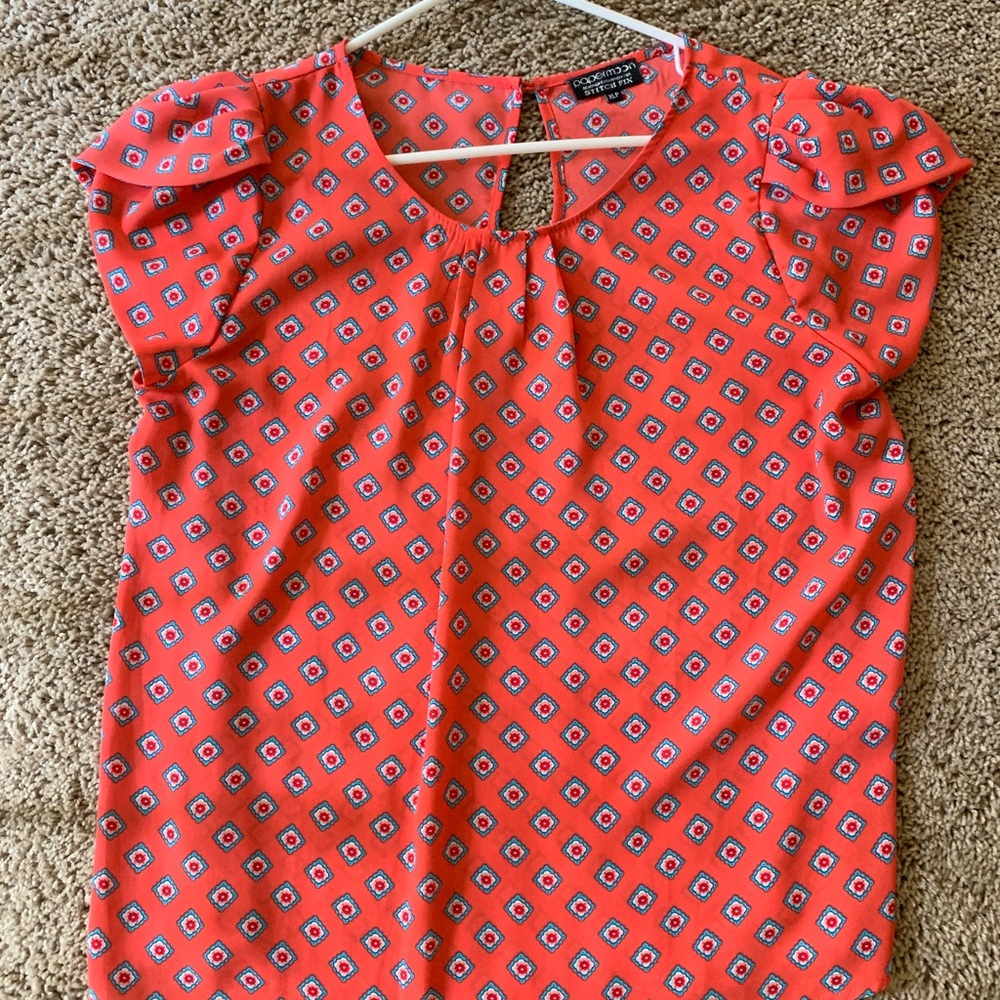 Papermoon Stitch Fix Bastille Tulip Sleeve Top